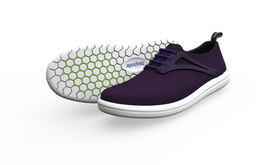 Amethyst on White